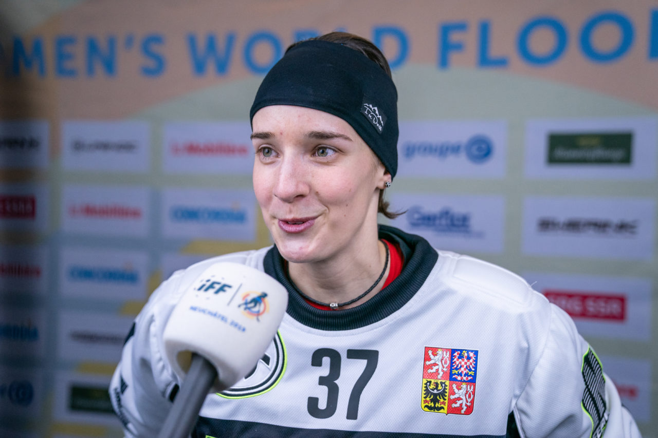 WFC 2019, Switzerland: 08.12.2019, Neuchâtel, Patinoire du Littoral, Best player Jana Christianová (#37, Czech Republic)

Event page: neuchatel2019.ch
Credit: Claudio Schwarz, unihockey-fotos.ch