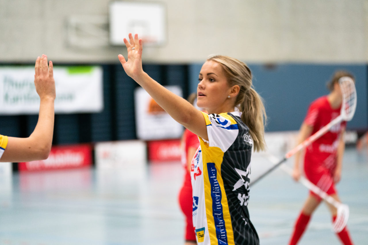 Damen NLA Runde 13, Switzerland: 22.12.2019, Frauenfeld, Kantihalle Frauenfeld, Alice Granstedt (Nr. 21, Kloten-Dietlikon Jets)

Claudio Schwarz, unihockey-fotos.ch