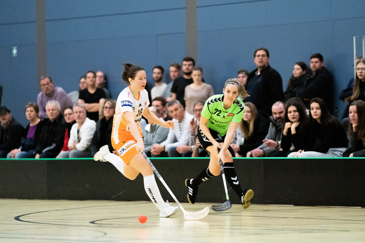 Damen NLA Runde 11, Switzerland: 21.12.2019, Wald ZH, Sporthalle Elba, Melanie Knecht (Nr. 72, UHC Laupen) 

Claudio Schwarz, unihockey-fotos.ch