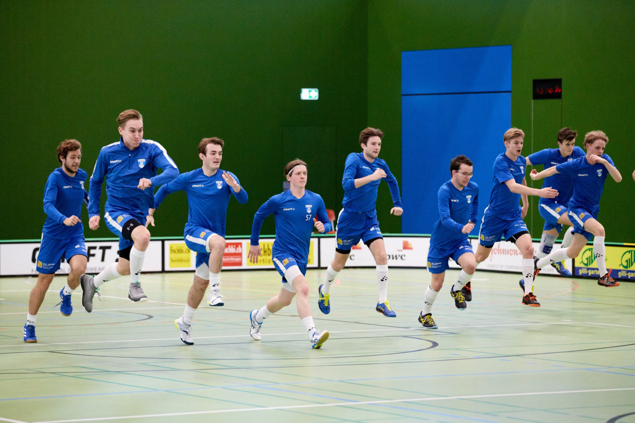 Zug United Junioren U21A 
Zug United - SV Wiler-Ersigen  Resultat 3 : 4 am 18. Januaar 2020 in der Sporthalle der Kantonsschule Zug 
Bild: Michael Peter