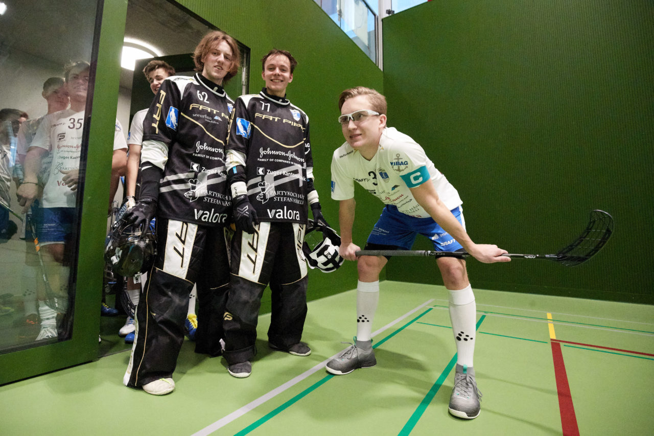 Zug United Junioren U21A 
Zug United - SV Wiler-Ersigen  Resultat 3 : 4 am 18. Januaar 2020 in der Sporthalle der Kantonsschule Zug 
Bild: Michael Peter