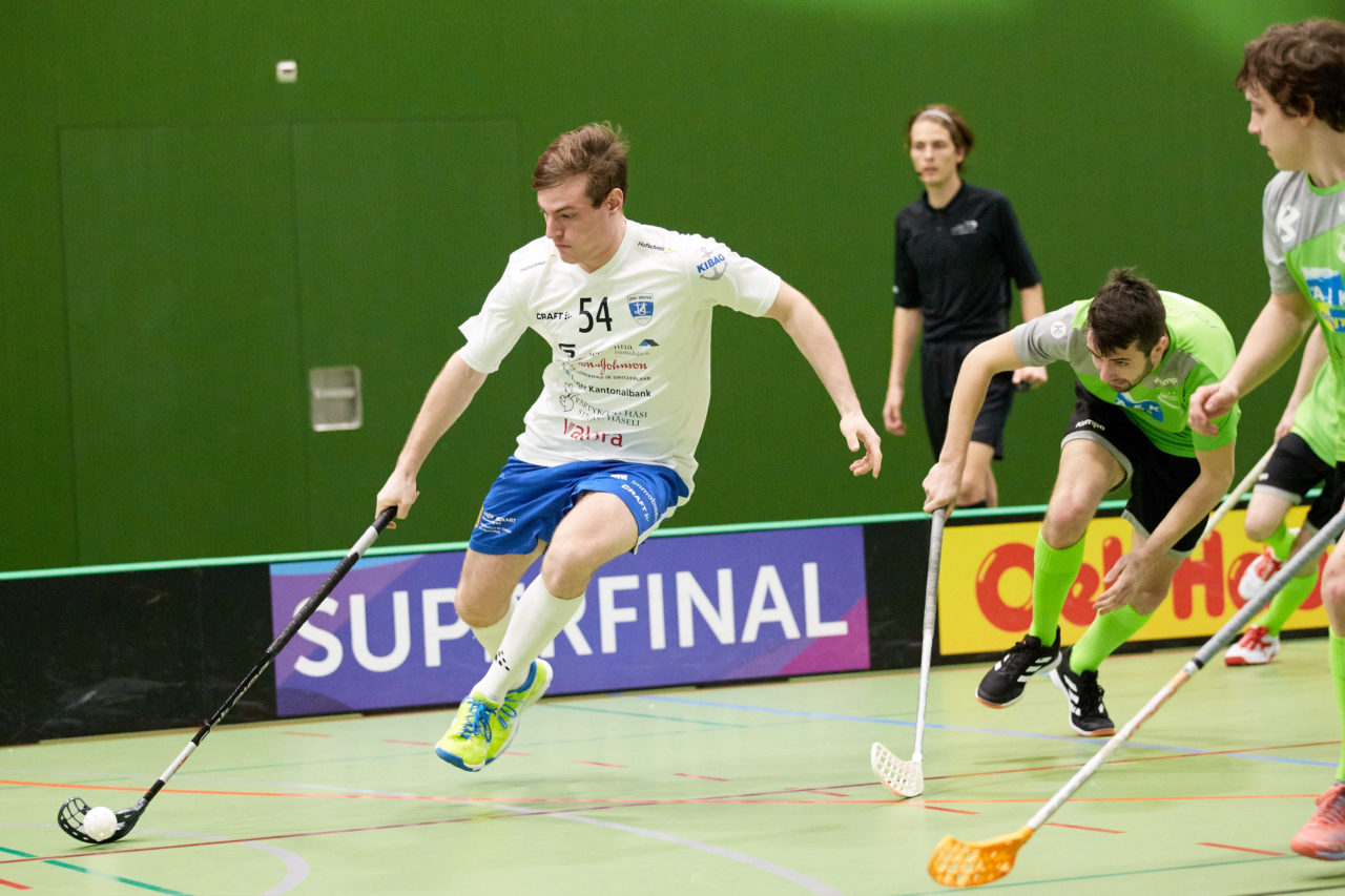 Zug United Junioren U21A 
Zug United - SV Wiler-Ersigen  Resultat 3 : 4 am 18. Januaar 2020 in der Sporthalle der Kantonsschule Zug 
Bild: Michael Peter