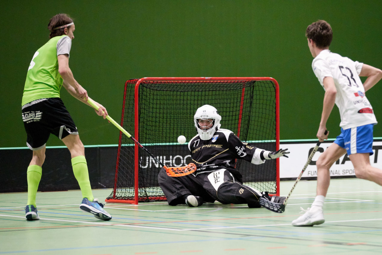 Zug United Junioren U21A 
Zug United - SV Wiler-Ersigen  Resultat 3 : 4 am 18. Januaar 2020 in der Sporthalle der Kantonsschule Zug 
Bild: Michael Peter