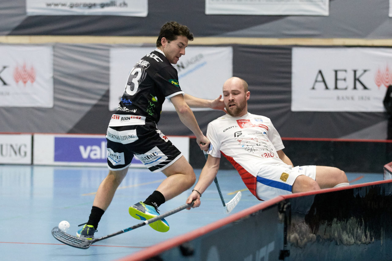 Schweizer Cup Männer Halbfinal 
Unihockey Tigers Langnau - Zug United Resultat 2: 4 
am 11. Januar 2020 in der Espace-Arena Biglen 
Bild: Michael Peter