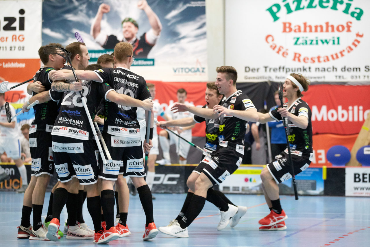 Schweizer Cup Männer Halbfinal 
Unihockey Tigers Langnau - Zug United Resultat 2: 4 
am 11. Januar 2020 in der Espace-Arena Biglen 
Bild: Michael Peter