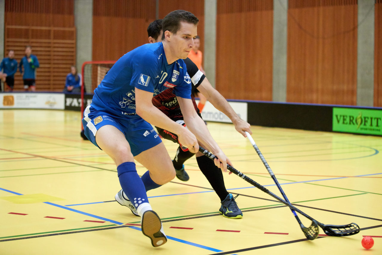 Männer NLA 
Zug United - GC Unihockey 
Resultat 8 : 4 am 12. Januar 2020 in der Sporthalle Zug 
Bild: Michael Peter