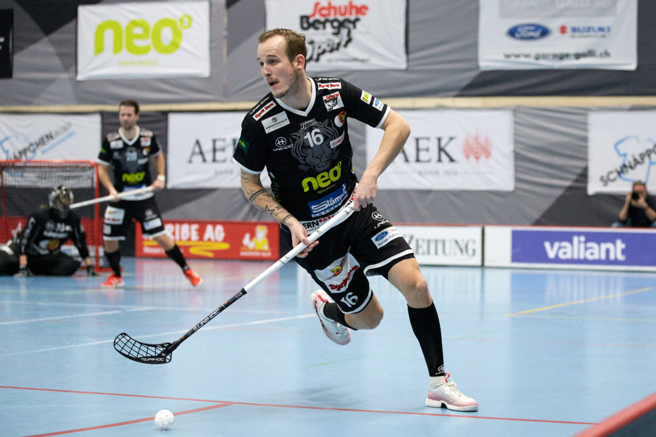 Schweizer Cup Männer Halbfinal 
Unihockey Tigers Langnau - Zug United Resultat 2: 4 
am 11. Januar 2020 in der Espace-Arena Biglen 
Bild: Michael Peter