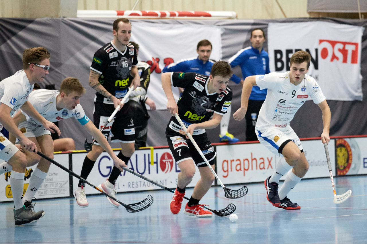 Schweizer Cup Männer Halbfinal 
Unihockey Tigers Langnau - Zug United Resultat 2: 4 
am 11. Januar 2020 in der Espace-Arena Biglen 
Bild: Michael Peter
