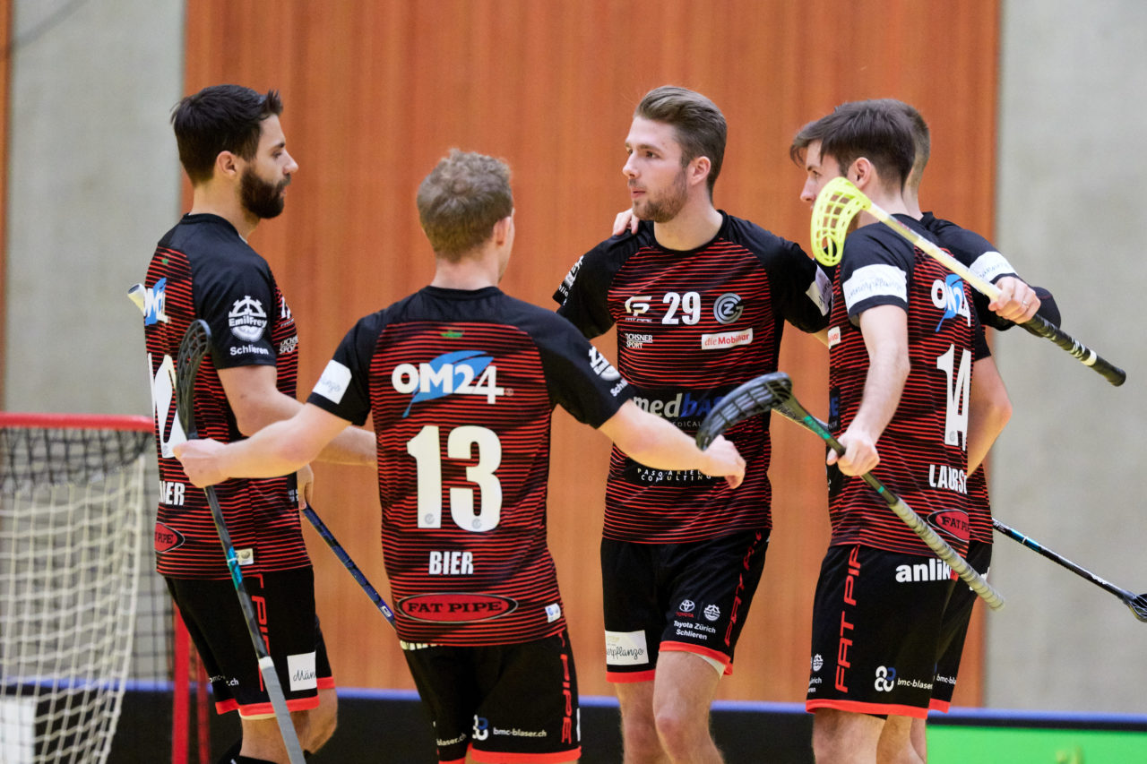 Männer NLA 
Zug United - GC Unihockey 
Resultat 8 : 4 am 12. Januar 2020 in der Sporthalle Zug 
Bild: Michael Peter