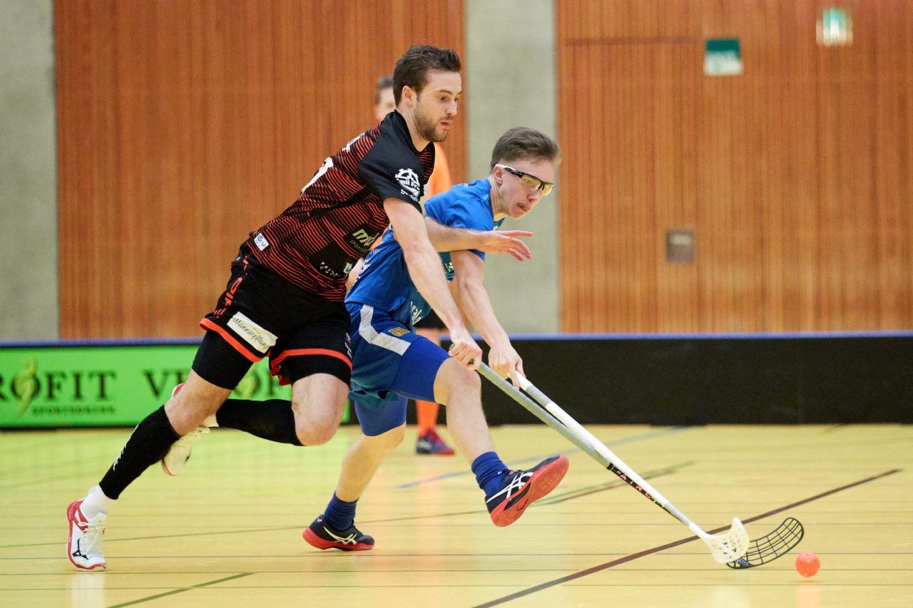 Männer NLA 
Zug United - GC Unihockey 
Resultat 8 : 4 am 12. Januar 2020 in der Sporthalle Zug 
Bild: Michael Peter
