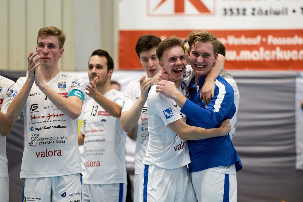 Schweizer Cup Männer Halbfinal 
Unihockey Tigers Langnau - Zug United Resultat 2: 4 
am 11. Januar 2020 in der Espace-Arena Biglen 
Bild: Michael Peter