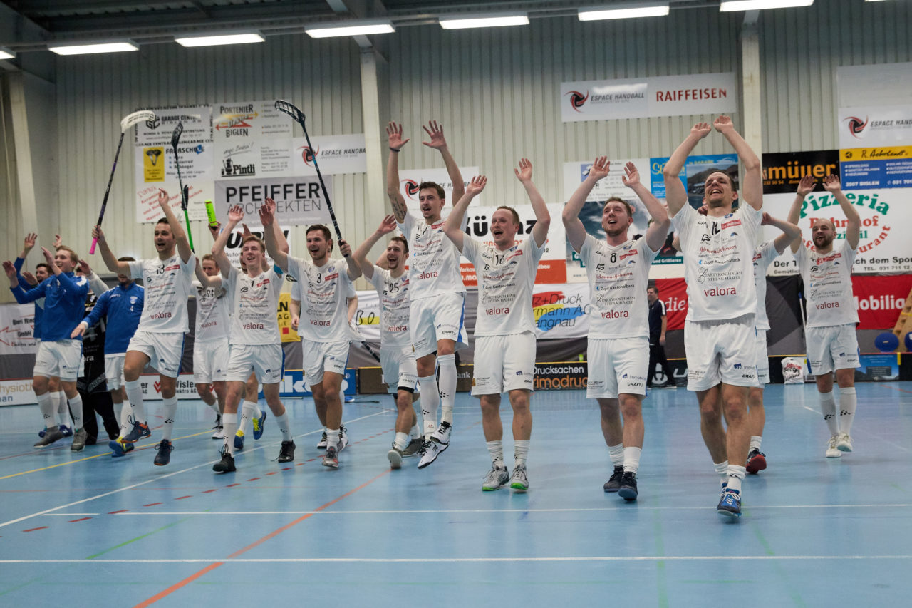 Schweizer Cup Männer Halbfinal 
Unihockey Tigers Langnau - Zug United Resultat 2: 4 
am 11. Januar 2020 in der Espace-Arena Biglen 
Bild: Michael Peter