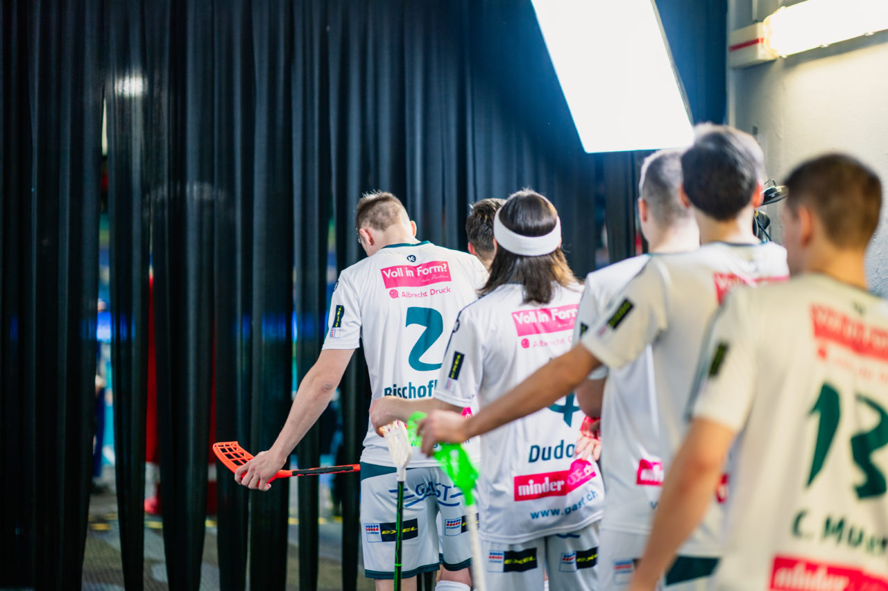 Champions Cup Ostrava - Semifinal 2 Men, Czech Republic: 11.01.2020, Ostrava, RT TORAX ARENA, Bischofberger Nicola (Nr. 2, SV Wiler-Ersigen)

Credit: Claudio Schwarz, unihockey-fotos.ch