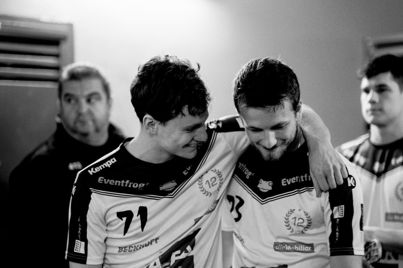 Champions Cup Ostrava - Semifinal 2 Men, Czech Republic: 11.01.2020, Ostrava, RT TORAX ARENA, Burki Jan (Nr. 71, SV Wiler-Ersigen) und Hollenstein Andrin (Nr. 73, SV Wiler-Ersigen)

Credit: Claudio Schwarz, unihockey-fotos.ch