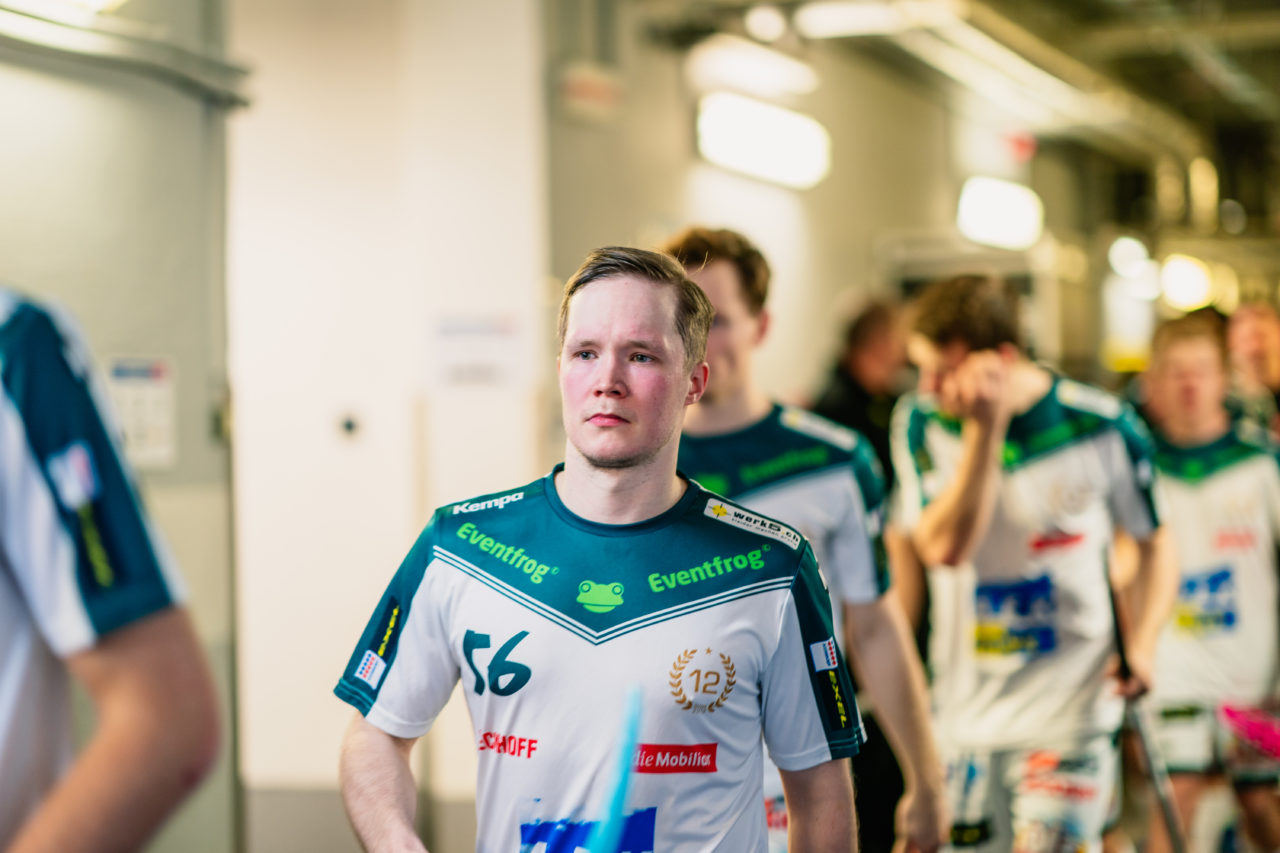 Champions Cup Ostrava - Semifinal 2 Men, Czech Republic: 11.01.2020, Ostrava, RT TORAX ARENA, Savonen Krister (Nr. 56, SV Wiler-Ersigen)

Credit: Claudio Schwarz, unihockey-fotos.ch