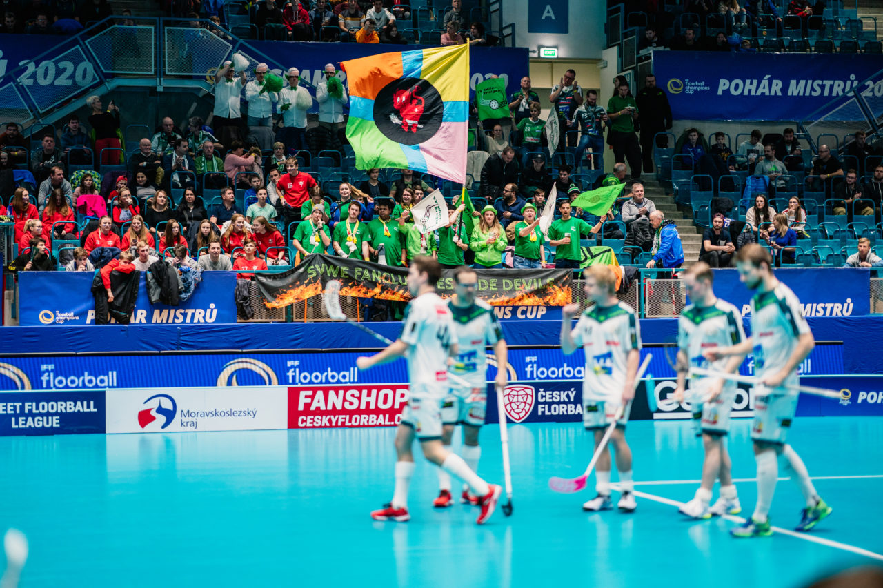 Champions Cup Ostrava - Semifinal 2 Men, Czech Republic: 11.01.2020, Ostrava, RT TORAX ARENA, Wiler Fans

Credit: Claudio Schwarz, unihockey-fotos.ch