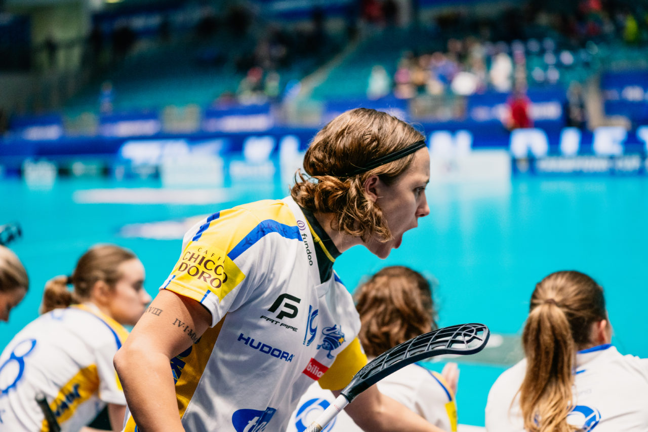 Champions Cup Ostrava - Semifinal 1, Czech Republic: 11.01.2020, Ostrava, RT TORAX ARENA, Julia Suter (Nr. 19, Kloten-Dietlikon Jets)

Credit: Claudio Schwarz, unihockey-fotos.ch