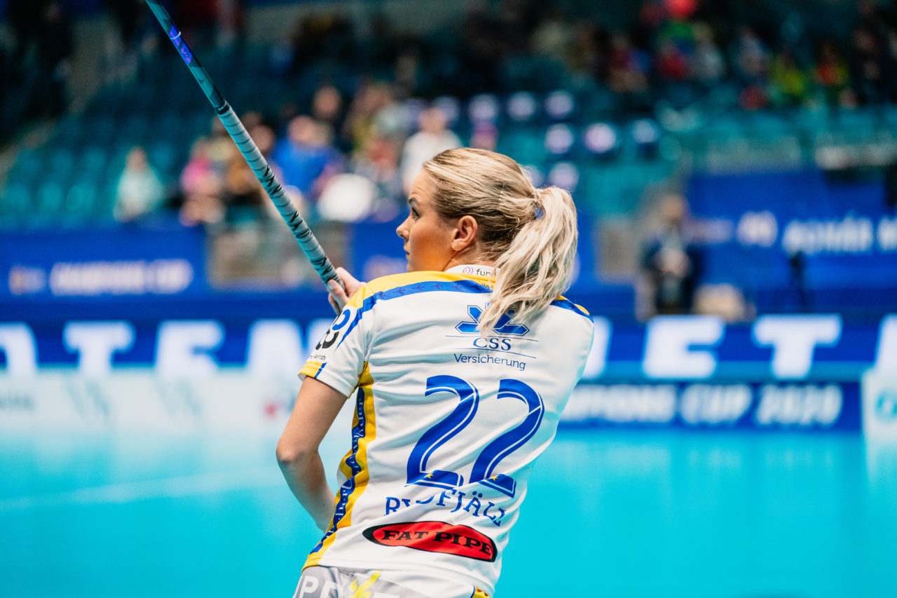 Champions Cup Ostrava - Semifinal 1, Czech Republic: 11.01.2020, Ostrava, RT TORAX ARENA, Iza Rydfjäll (Nr. 22, Kloten-Dietlikon Jets)

Credit: Claudio Schwarz, unihockey-fotos.ch