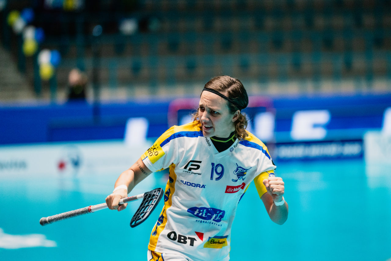 Champions Cup Ostrava - Semifinal 1, Czech Republic: 11.01.2020, Ostrava, RT TORAX ARENA, Julia Suter (Nr. 19, Kloten-Dietlikon Jets)

Credit: Claudio Schwarz, unihockey-fotos.ch