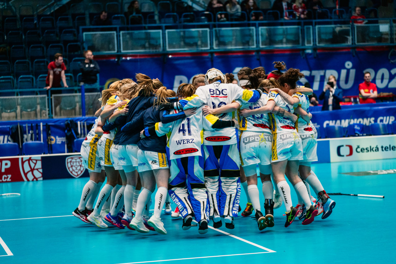 Champions Cup Ostrava - Semifinal 1, Czech Republic: 11.01.2020, Ostrava, RT TORAX ARENA, die Jets sind im Finale

Credit: Claudio Schwarz, unihockey-fotos.ch