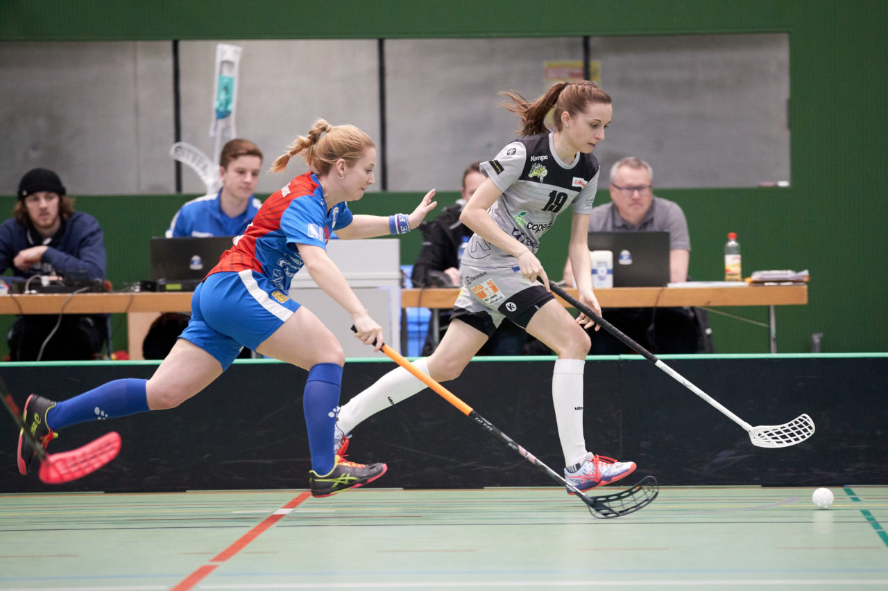 Zug United - Wizards Bern Burgdorf Playoff Viertelfinal 2. Spiel Resultat 4 : 11 
am 1. März 2020 in der Sporthalle der Kantonsschule in Zug 
Bild: Michael Peter