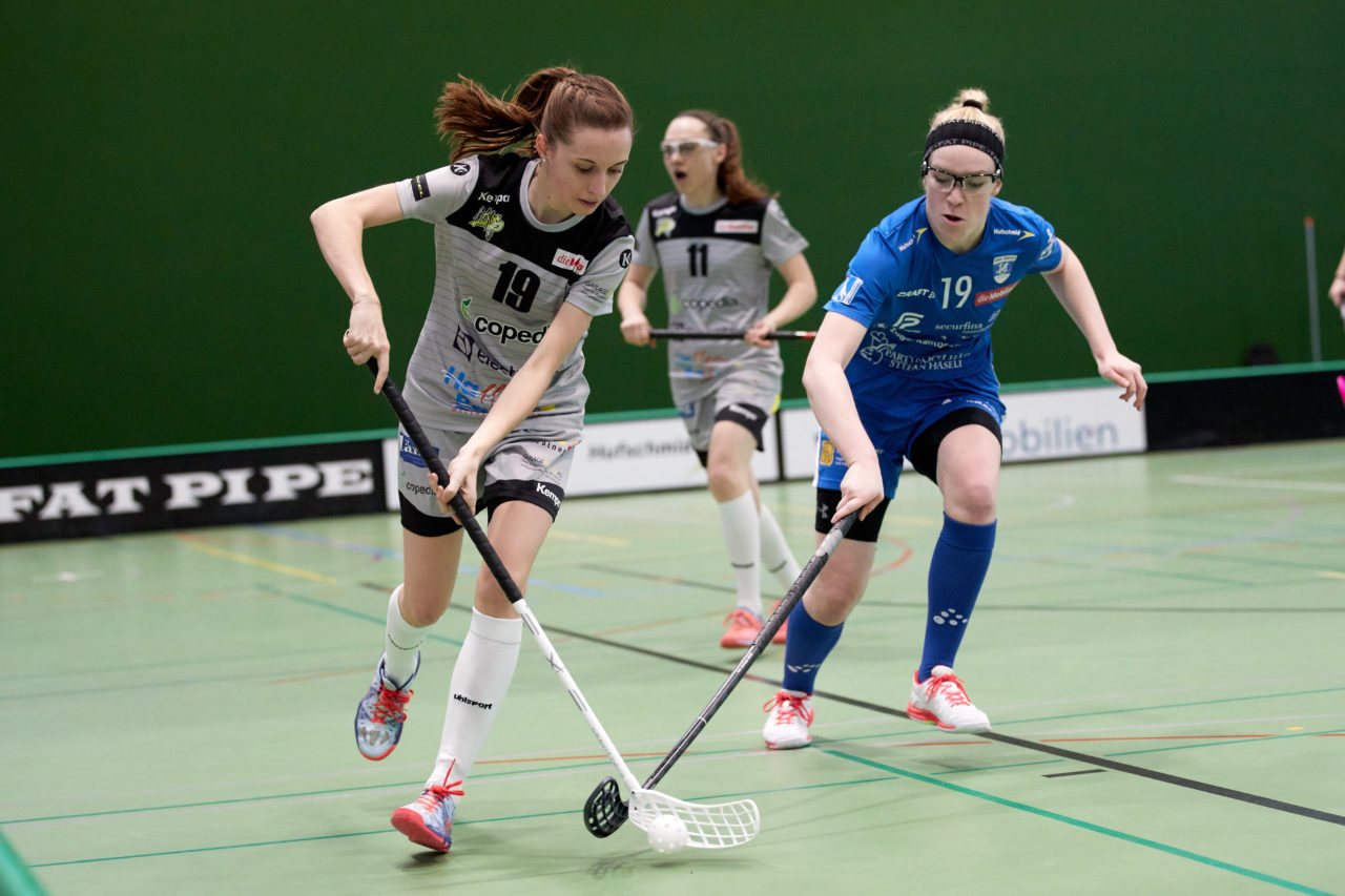 Zug United - Wizards Bern Burgdorf Playoff Viertelfinal 2. Spiel Resultat 4 : 11 
am 1. März 2020 in der Sporthalle der Kantonsschule in Zug 
Bild: Michael Peter