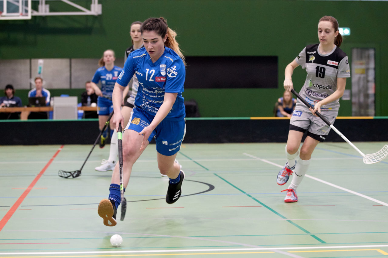 Zug United - Wizards Bern Burgdorf Playoff Viertelfinal 2. Spiel Resultat 4 : 11 
am 1. März 2020 in der Sporthalle der Kantonsschule in Zug 
Bild: Michael Peter