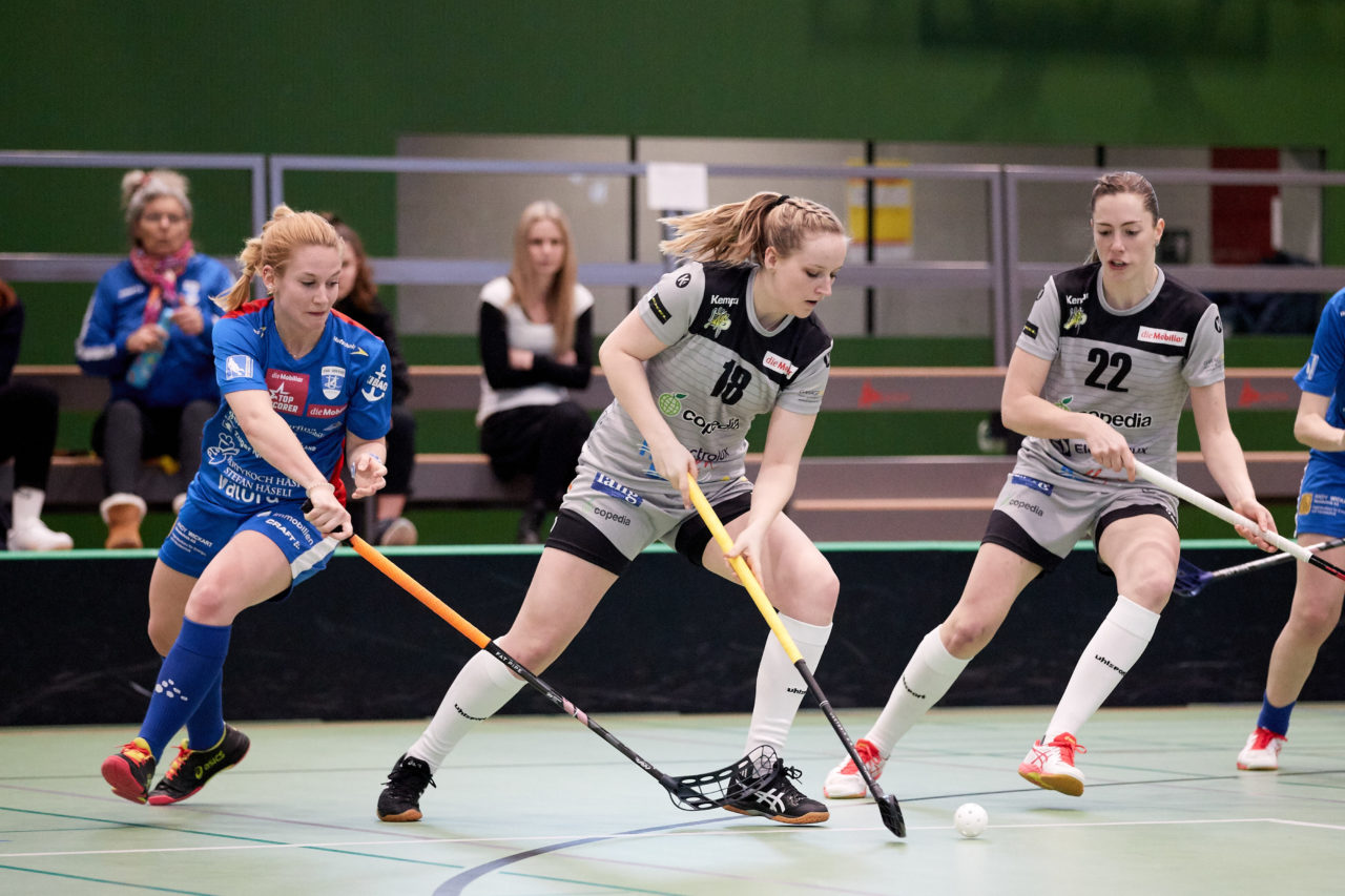 Zug United - Wizards Bern Burgdorf Playoff Viertelfinal 2. Spiel Resultat 4 : 11 
am 1. März 2020 in der Sporthalle der Kantonsschule in Zug 
Bild: Michael Peter