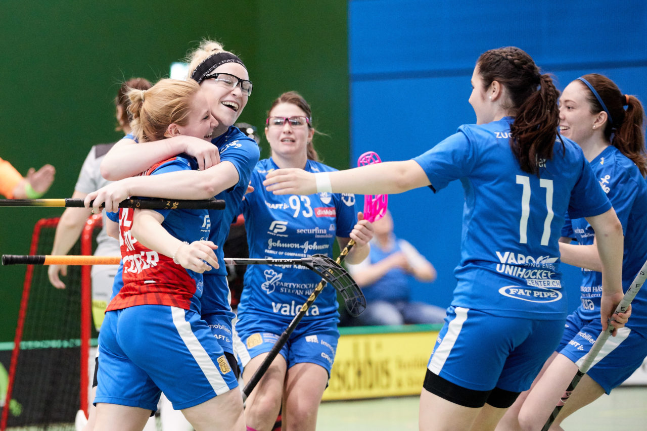 Zug United - Wizards Bern Burgdorf Playoff Viertelfinal 2. Spiel Resultat 4 : 11 
am 1. März 2020 in der Sporthalle der Kantonsschule in Zug 
Bild: Michael Peter