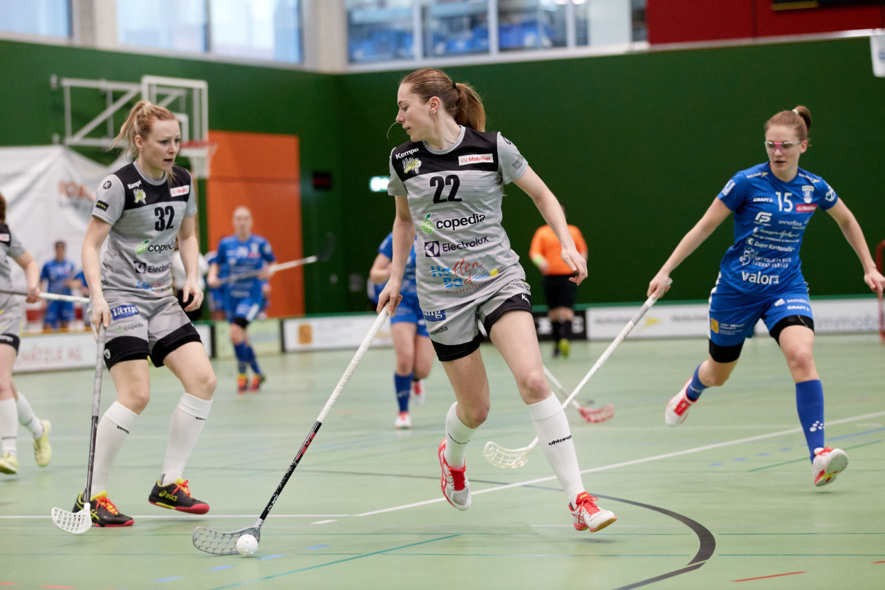 Zug United - Wizards Bern Burgdorf Playoff Viertelfinal 2. Spiel Resultat 4 : 11 
am 1. März 2020 in der Sporthalle der Kantonsschule in Zug 
Bild: Michael Peter