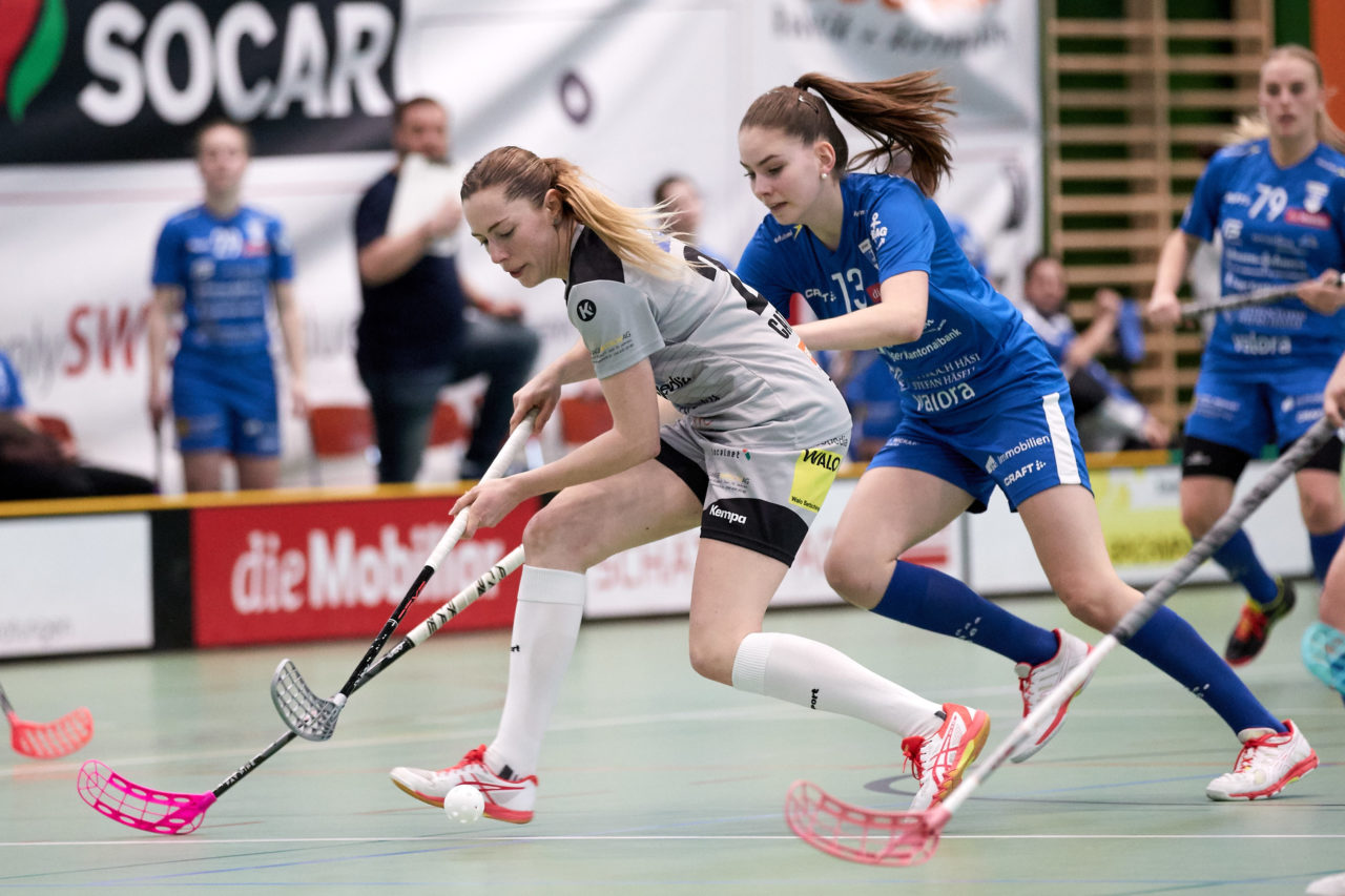 Zug United - Wizards Bern Burgdorf Playoff Viertelfinal 2. Spiel Resultat 4 : 11 
am 1. März 2020 in der Sporthalle der Kantonsschule in Zug 
Bild: Michael Peter