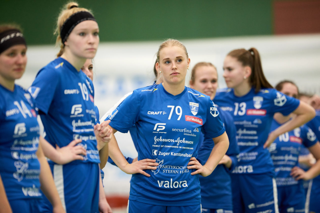 Zug United - Wizards Bern Burgdorf Playoff Viertelfinal 2. Spiel Resultat 4 : 11 
am 1. März 2020 in der Sporthalle der Kantonsschule in Zug 
Bild: Michael Peter