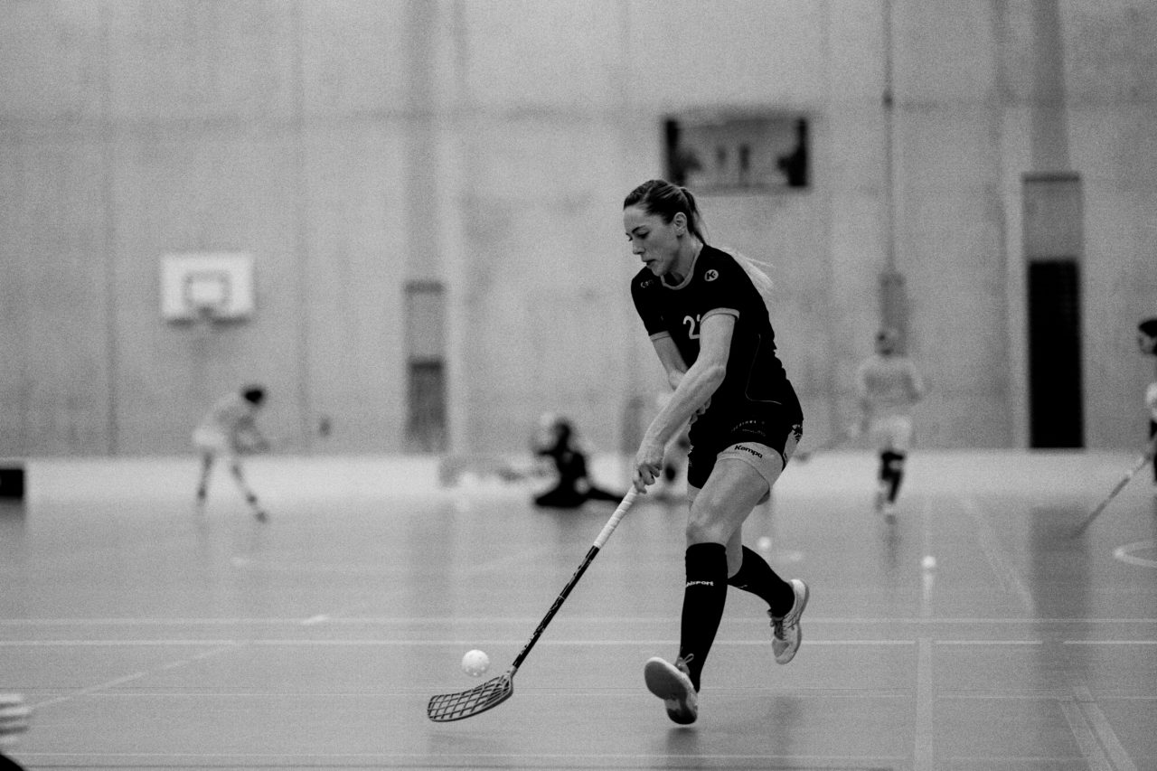 Damen NLA Playoff Viertelfinals, Spiel 3, Switzerland: 06.03.2020, Burgdorf, Schützenmatte, Nadia Cattaneo (Nr. 22, Wizards Bern Burgdorf) 

Credit: Claudio Schwarz, unihockey-fotos.ch