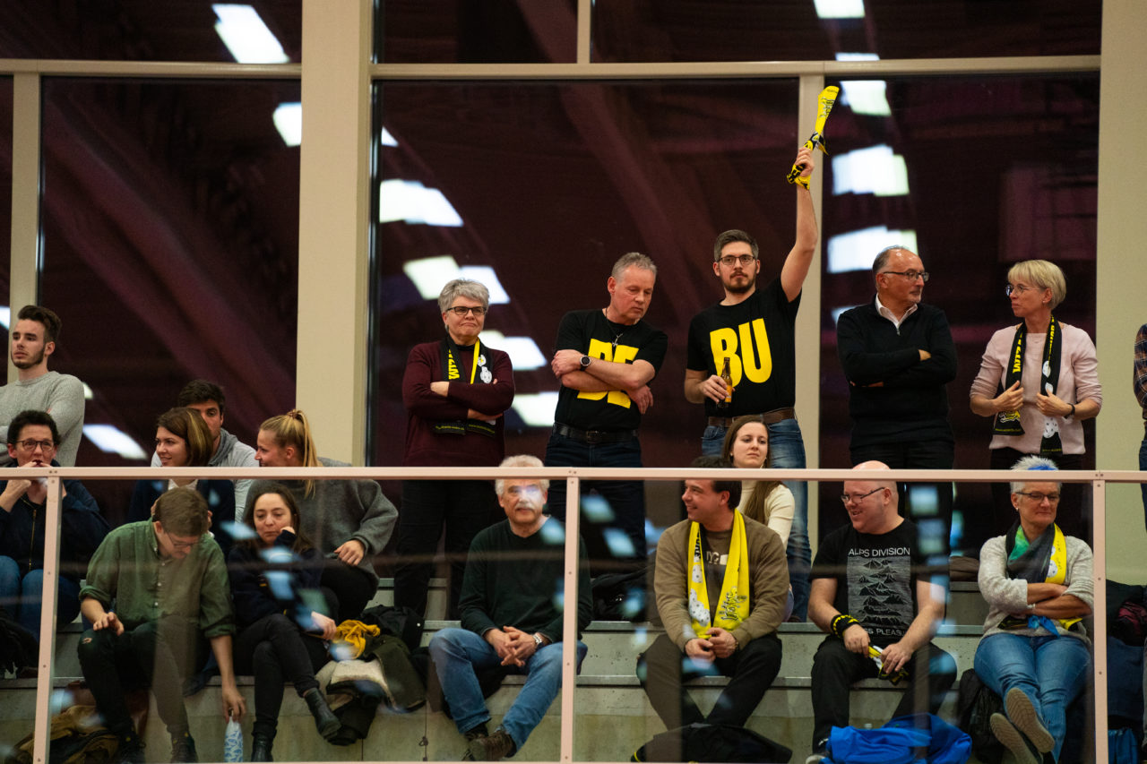 Damen NLA Playoff Viertelfinals, Spiel 3, Switzerland: 06.03.2020, Burgdorf, Schützenmatte, Be Bu

Credit: Claudio Schwarz, unihockey-fotos.ch