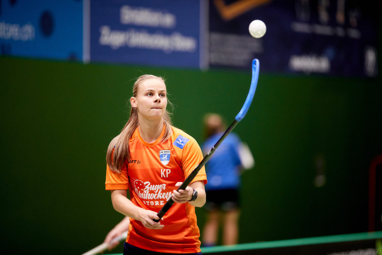 Zug United - UHC Laupen am 26. September 2020 in der Sporthalle der Kantonsschule Zug 
Bild: Michael Peter