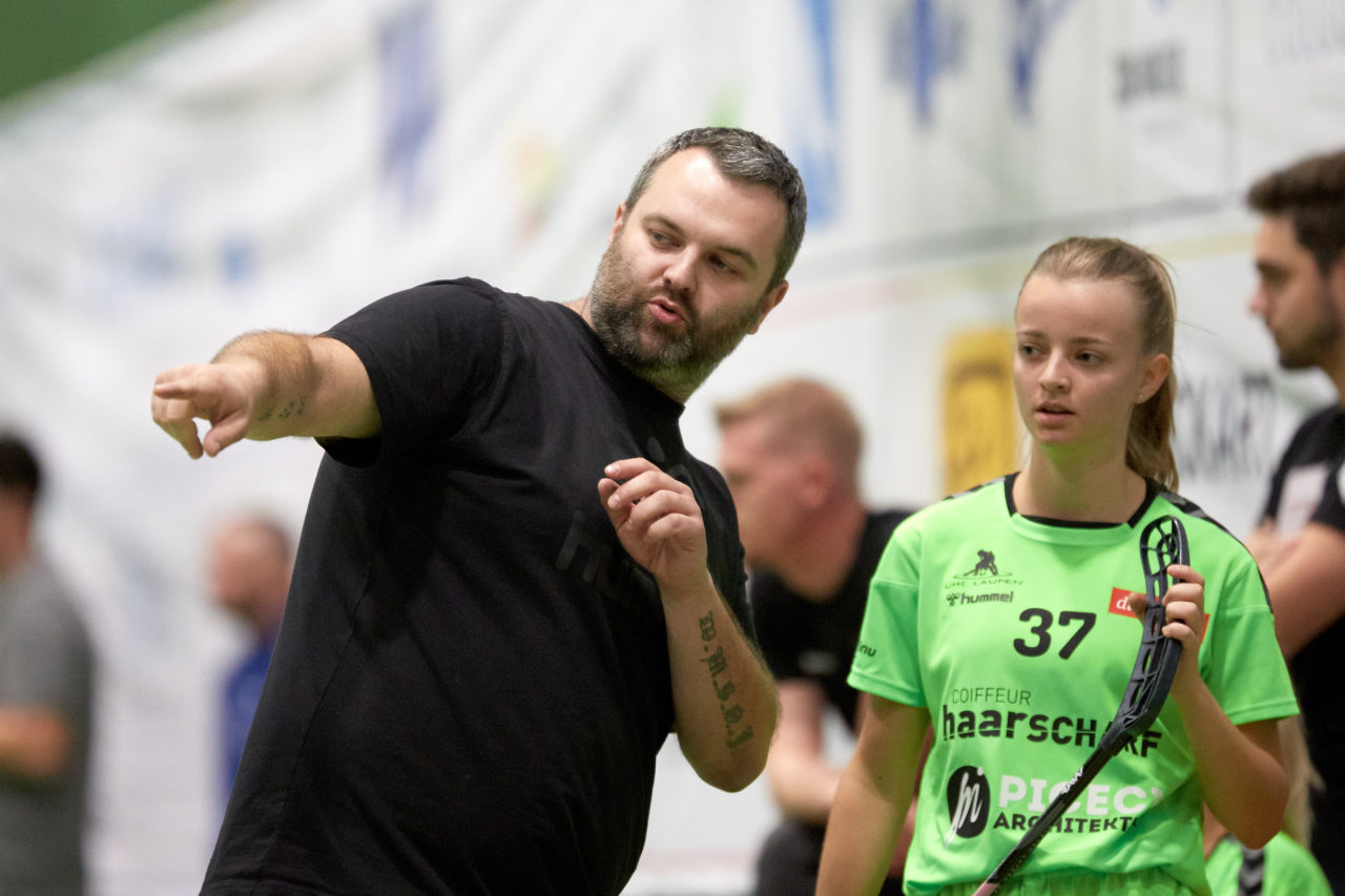 Zug United - UHC Laupen am 26. September 2020 in der Sporthalle der Kantonsschule Zug 
Bild: Michael Peter