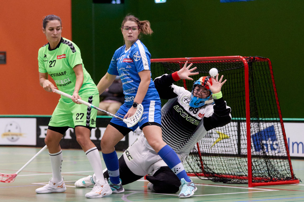 Zug United - UHC Laupen am 26. September 2020 in der Sporthalle der Kantonsschule Zug 
Bild: Michael Peter