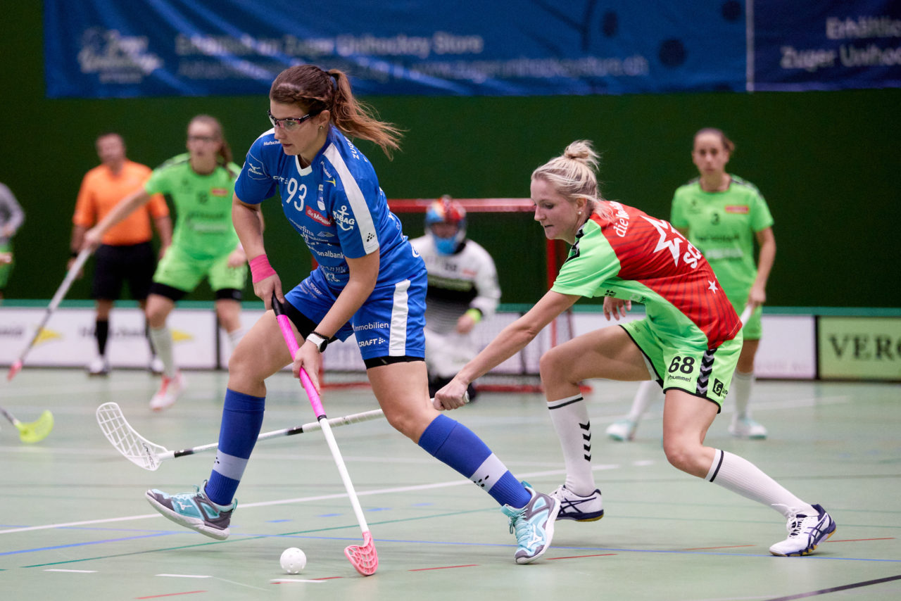 Zug United - UHC Laupen am 26. September 2020 in der Sporthalle der Kantonsschule Zug 
Bild: Michael Peter