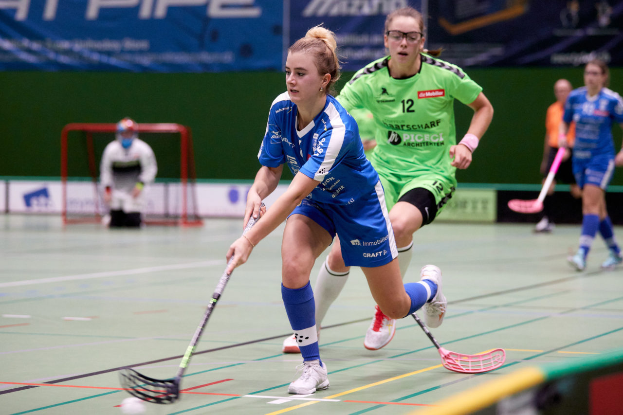 Zug United - UHC Laupen am 26. September 2020 in der Sporthalle der Kantonsschule Zug 
Bild: Michael Peter