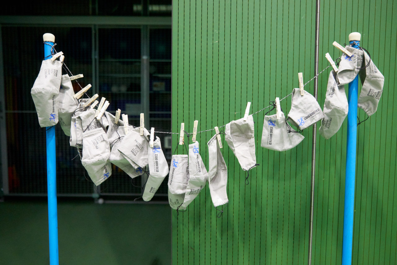 Zug United - UHC Laupen am 26. September 2020 in der Sporthalle der Kantonsschule Zug 
Bild: Michael Peter