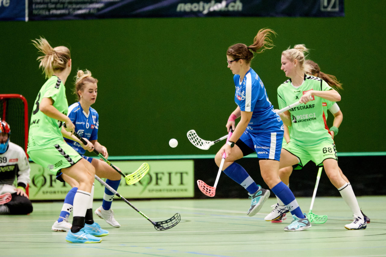 Zug United - UHC Laupen am 26. September 2020 in der Sporthalle der Kantonsschule Zug 
Bild: Michael Peter