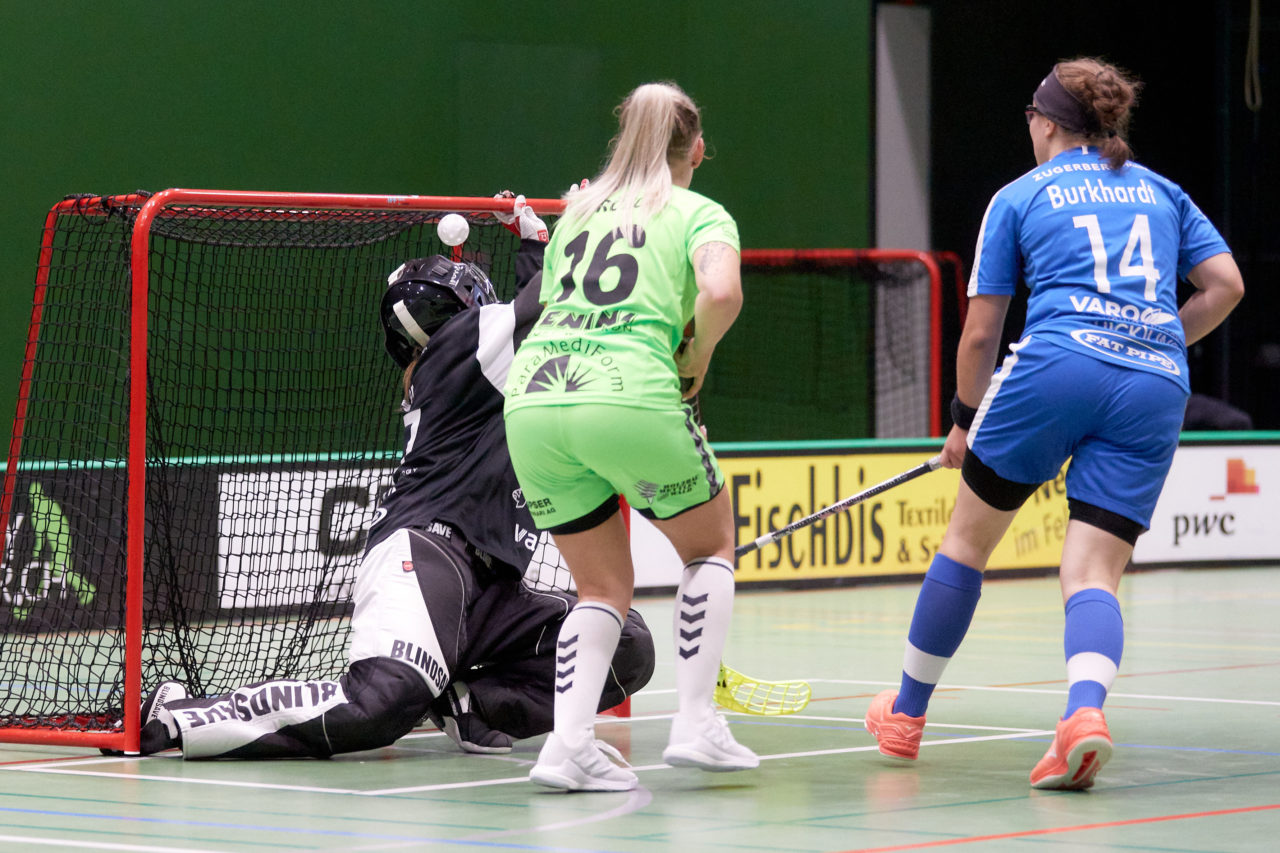 Zug United - UHC Laupen am 26. September 2020 in der Sporthalle der Kantonsschule Zug 
Bild: Michael Peter