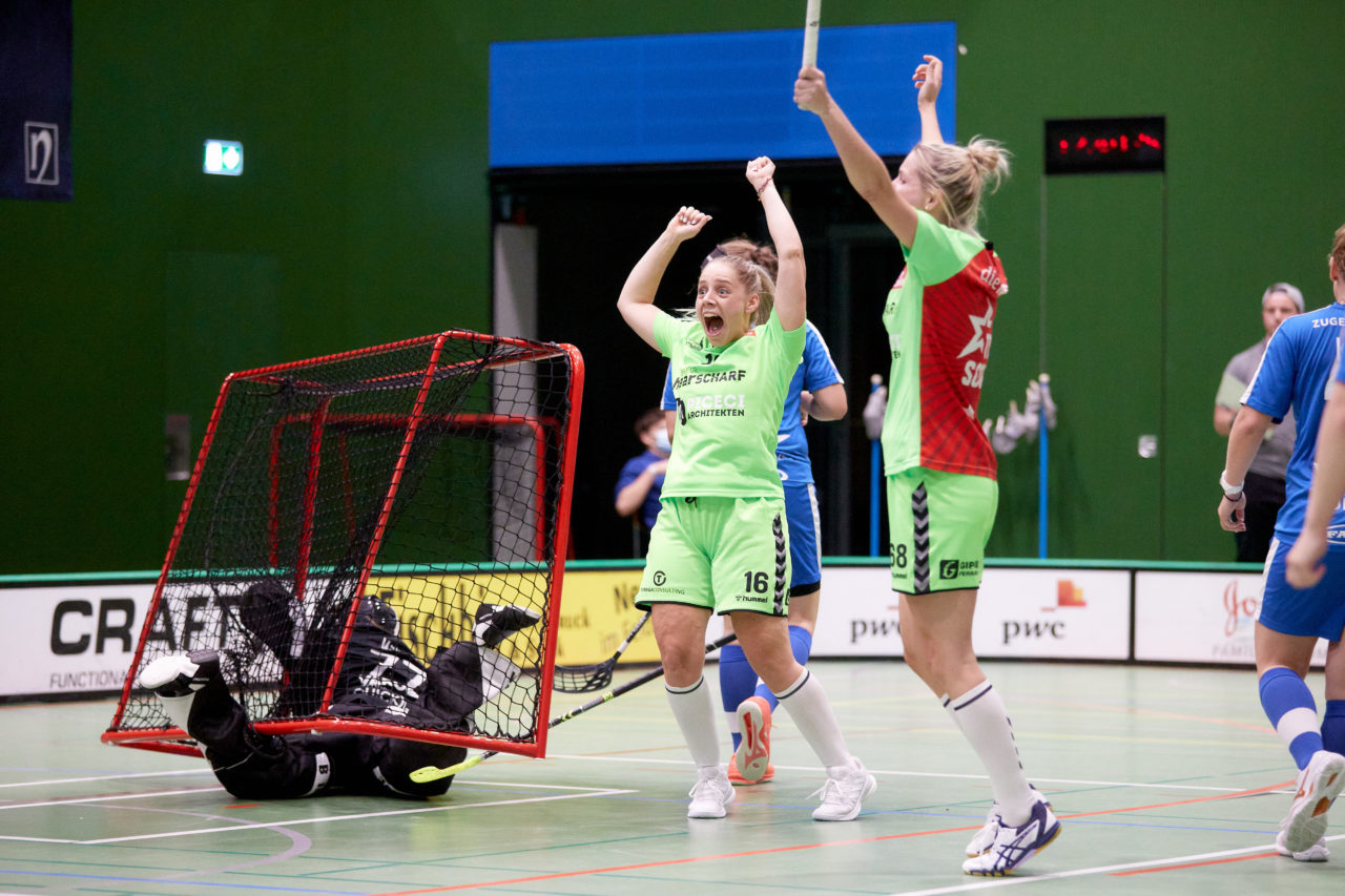 Zug United - UHC Laupen am 26. September 2020 in der Sporthalle der Kantonsschule Zug 
Bild: Michael Peter