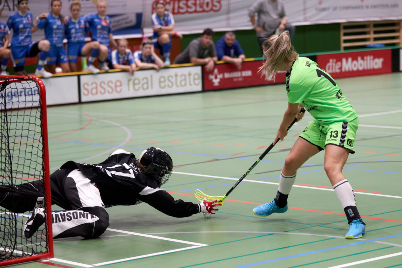 Zug United - UHC Laupen am 26. September 2020 in der Sporthalle der Kantonsschule Zug 
Bild: Michael Peter