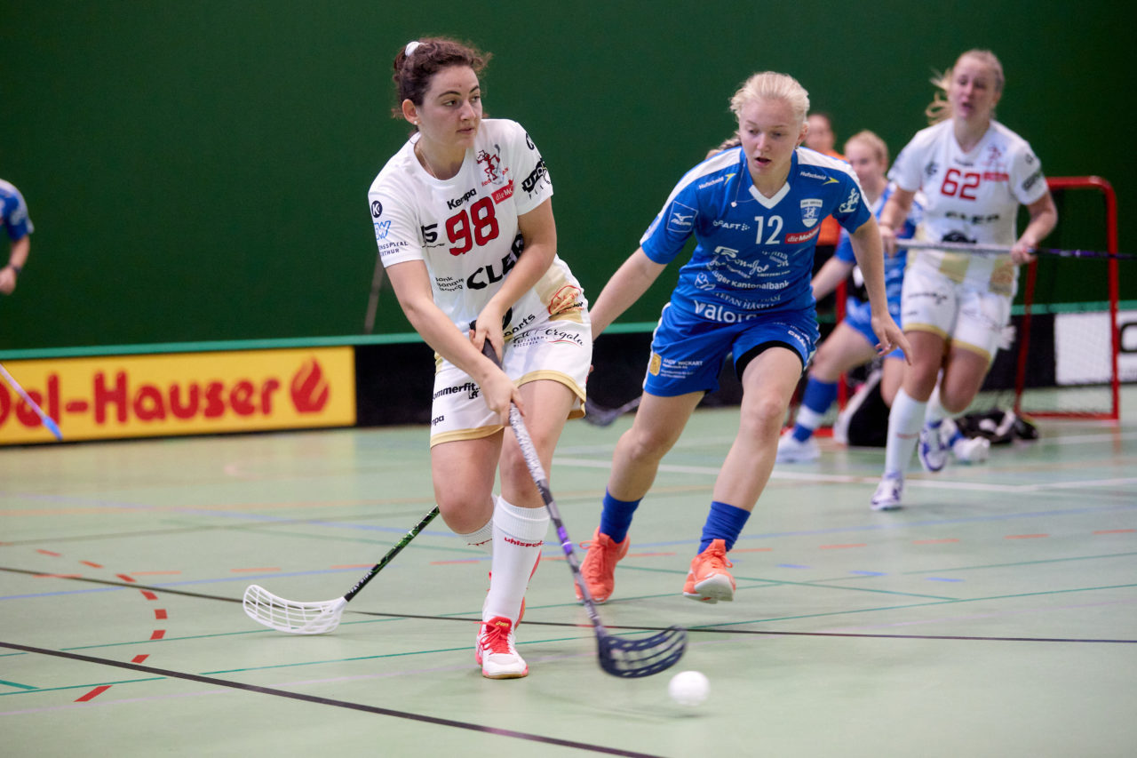 Zug United - Red Ants Rychenberg Winterthur am 12. September 2020 in der Sporthalle der Kantonsschule Zug 
Bild: Michael Peter