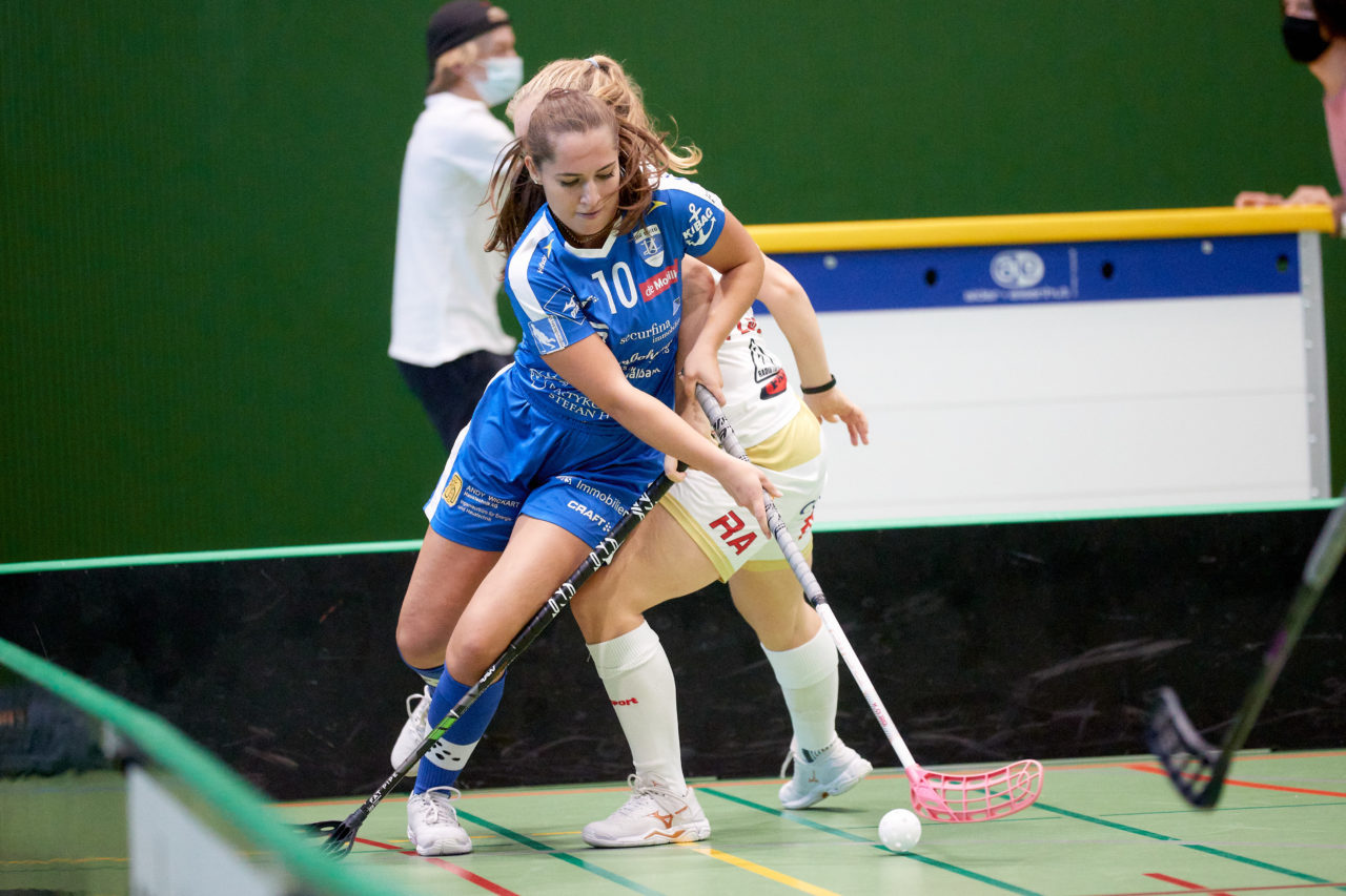 Zug United - Red Ants Rychenberg Winterthur am 12. September 2020 in der Sporthalle der Kantonsschule Zug 
Bild: Michael Peter