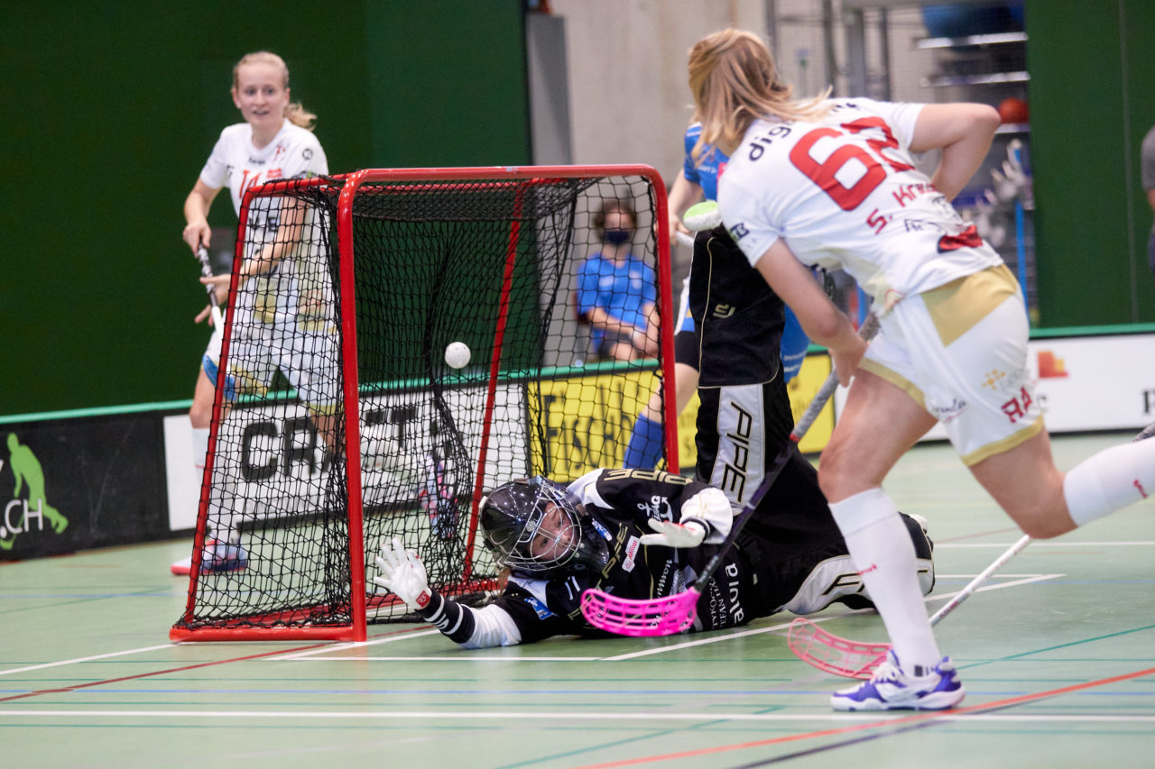 Zug United - Red Ants Rychenberg Winterthur am 12. September 2020 in der Sporthalle der Kantonsschule Zug 
Bild: Michael Peter