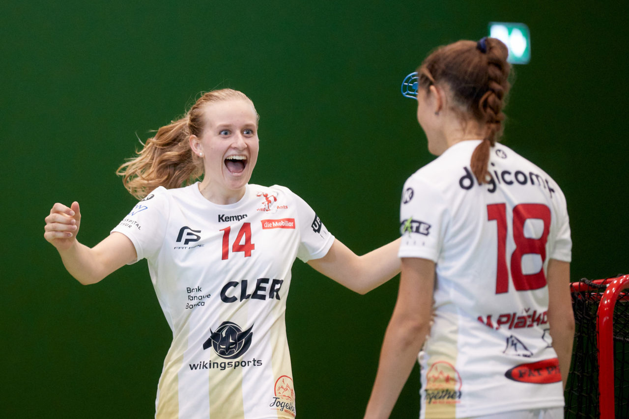 Zug United - Red Ants Rychenberg Winterthur am 12. September 2020 in der Sporthalle der Kantonsschule Zug 
Bild: Michael Peter