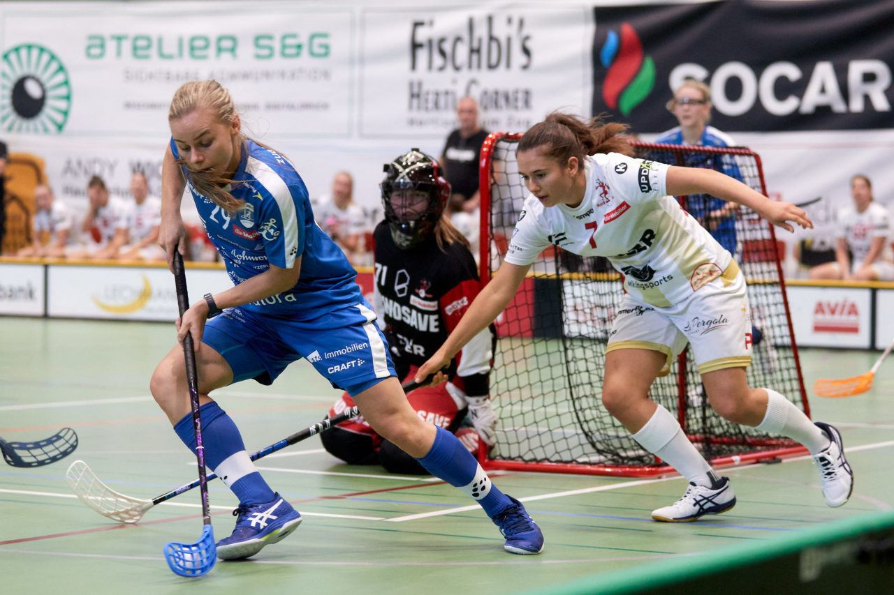 Zug United - Red Ants Rychenberg Winterthur am 12. September 2020 in der Sporthalle der Kantonsschule Zug 
Bild: Michael Peter