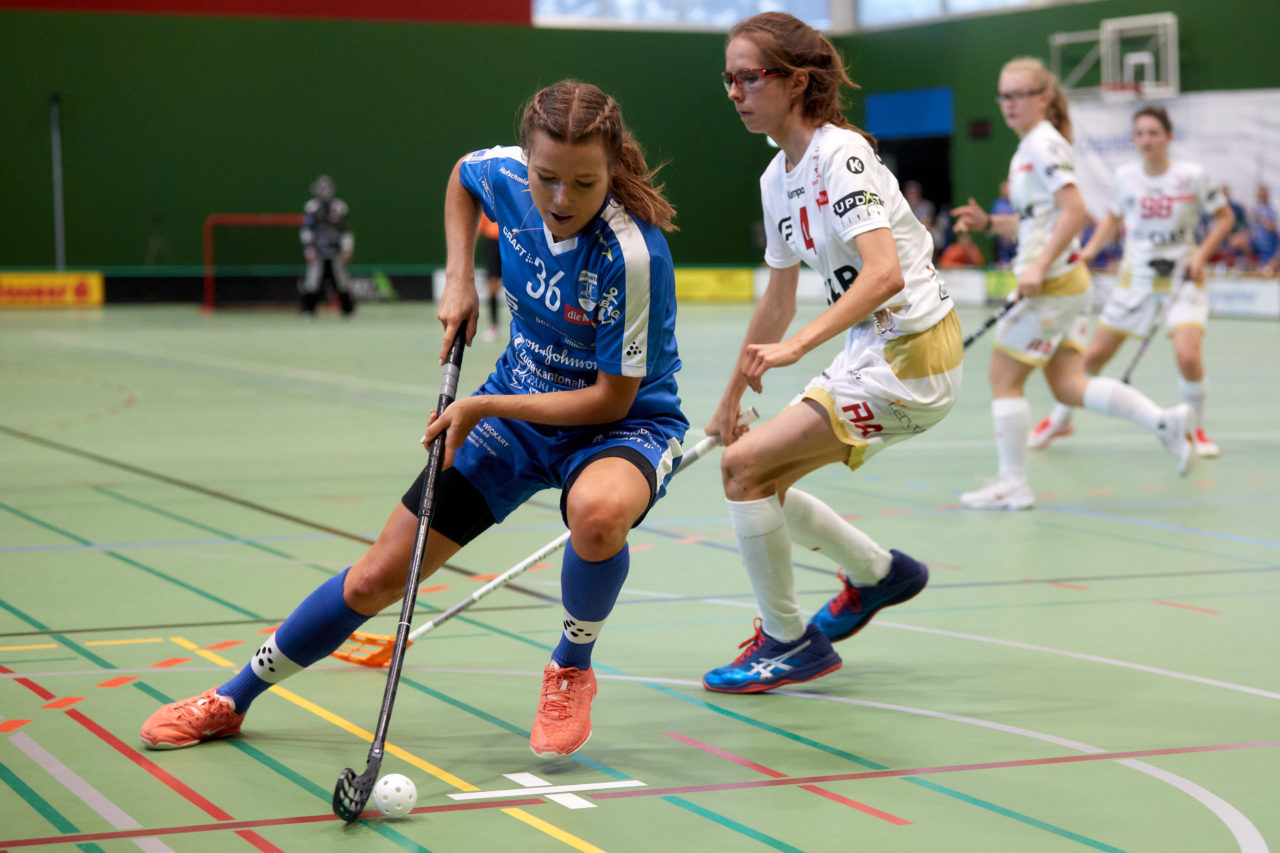 Zug United - Red Ants Rychenberg Winterthur am 12. September 2020 in der Sporthalle der Kantonsschule Zug 
Bild: Michael Peter